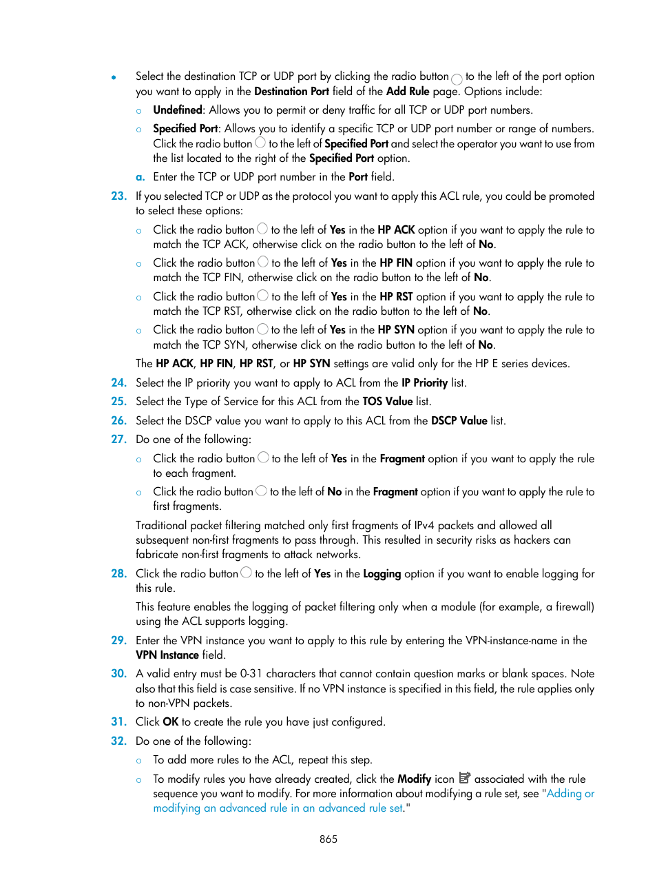 H3C Technologies H3C Intelligent Management Center User Manual | Page 879 / 1065