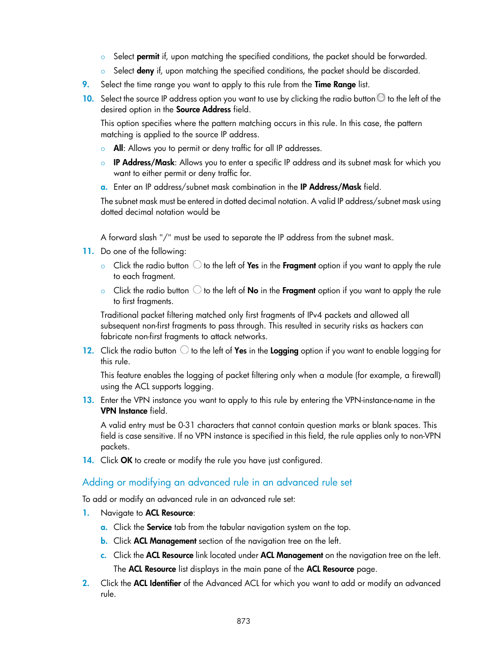 H3C Technologies H3C Intelligent Management Center User Manual | Page 887 / 1065