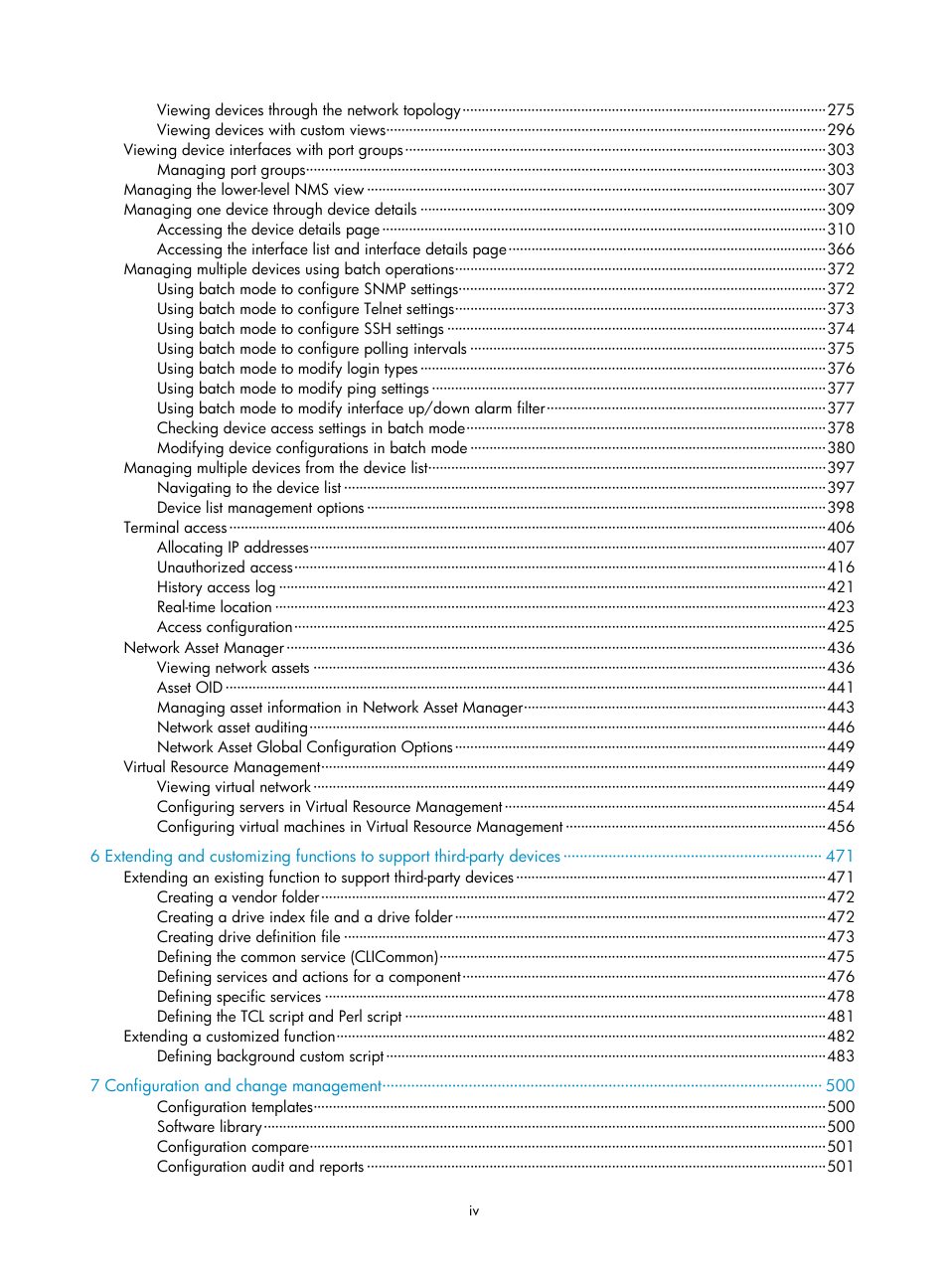 H3C Technologies H3C Intelligent Management Center User Manual | Page 9 / 1065