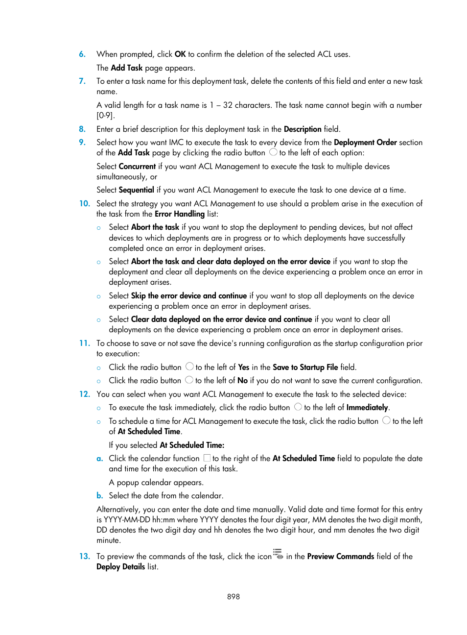 H3C Technologies H3C Intelligent Management Center User Manual | Page 912 / 1065