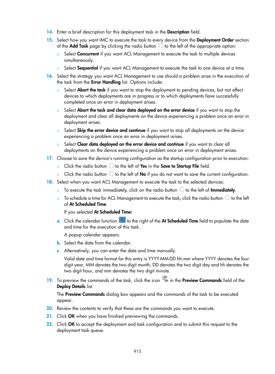 H3C Technologies H3C Intelligent Management Center User Manual | Page 929 / 1065