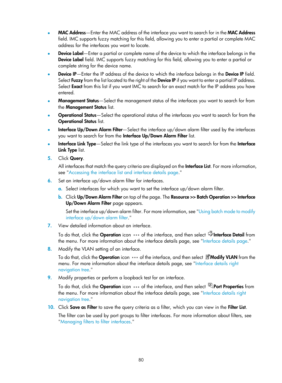H3C Technologies H3C Intelligent Management Center User Manual | Page 94 / 1065