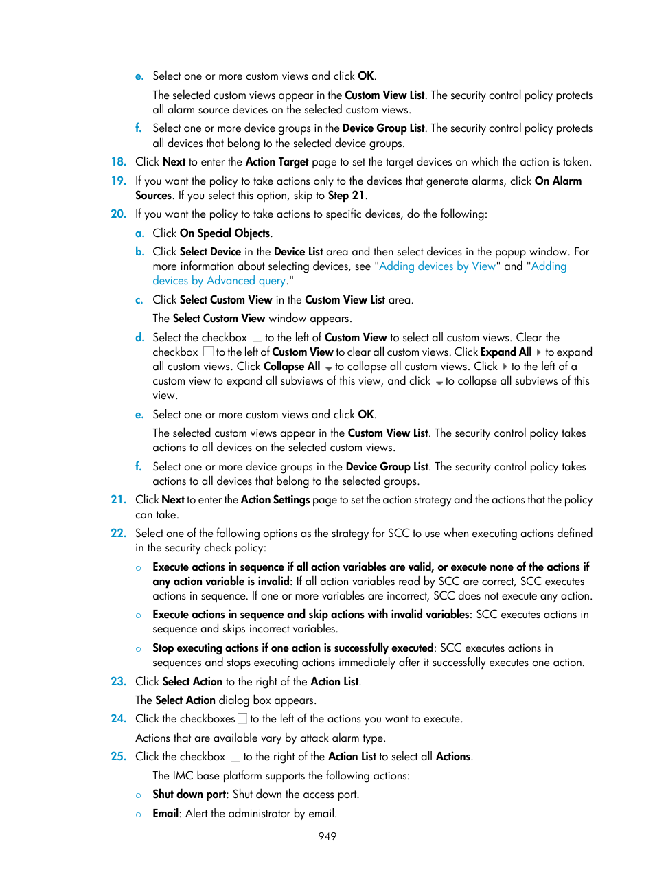 H3C Technologies H3C Intelligent Management Center User Manual | Page 963 / 1065