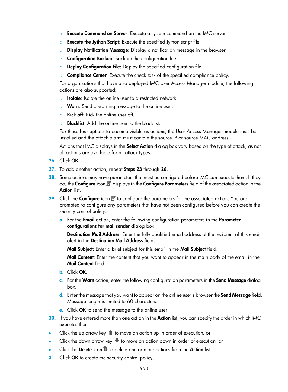 H3C Technologies H3C Intelligent Management Center User Manual | Page 964 / 1065