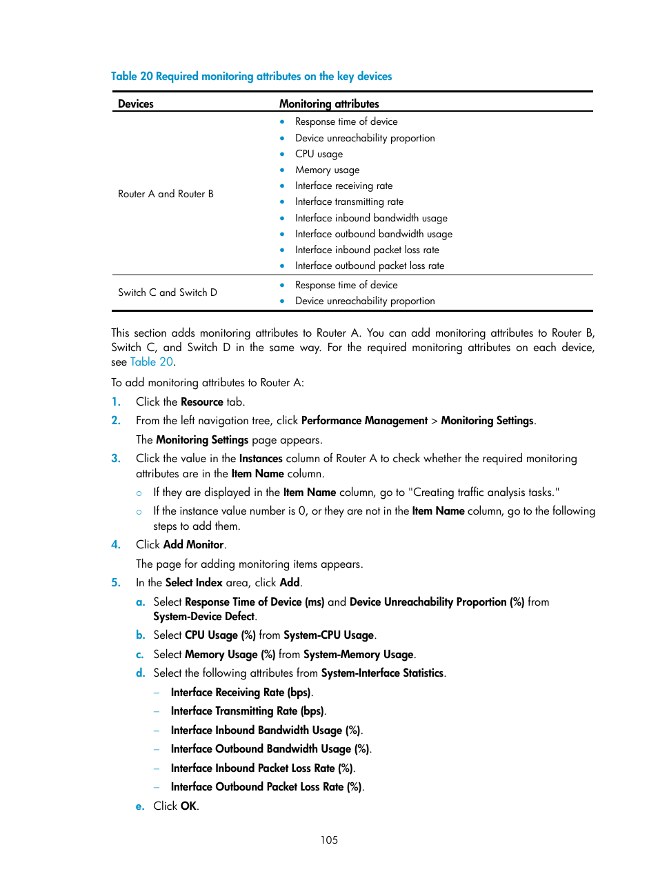 H3C Technologies H3C Intelligent Management Center User Manual | Page 114 / 136