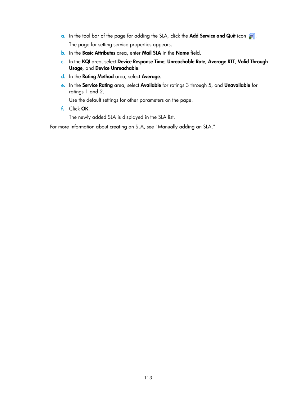 H3C Technologies H3C Intelligent Management Center User Manual | Page 122 / 136