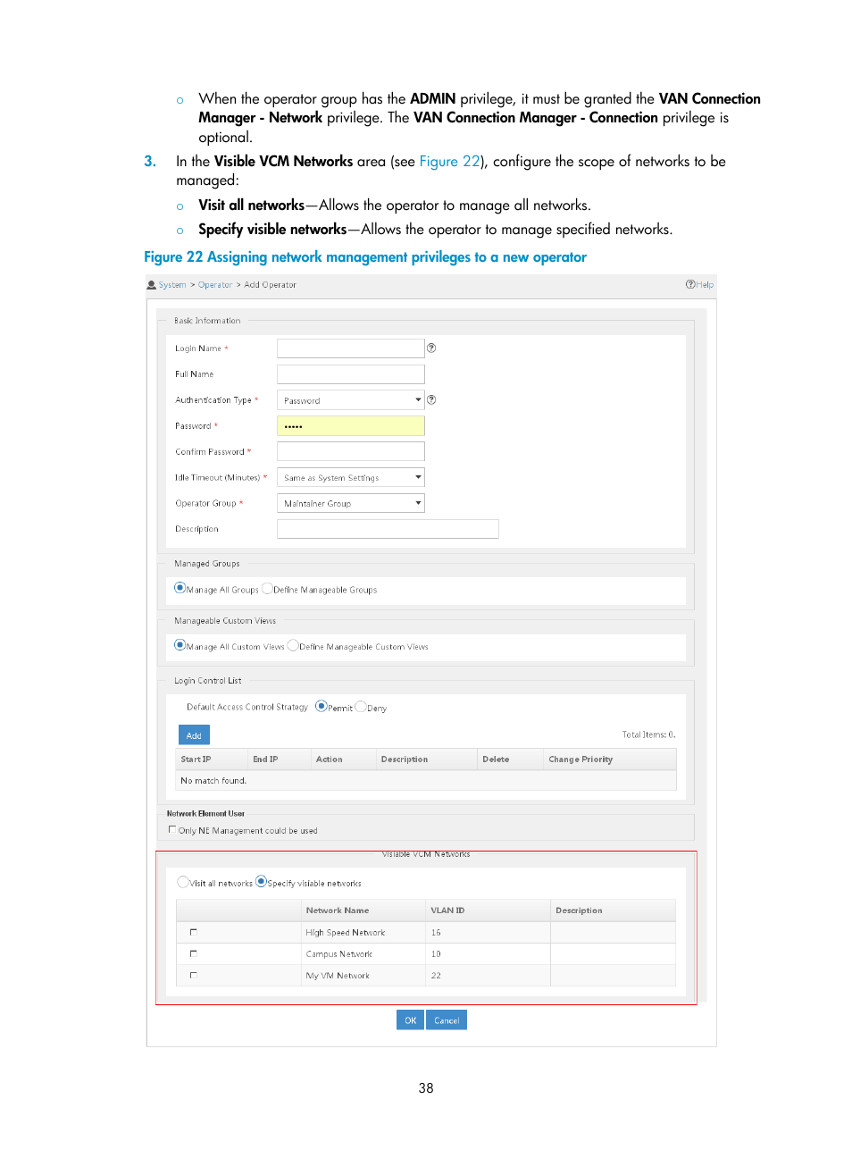 H3C Technologies H3C Intelligent Management Center User Manual | Page 46 / 105