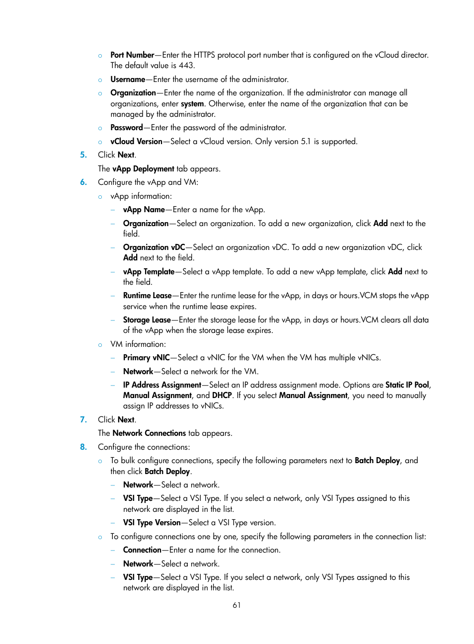 H3C Technologies H3C Intelligent Management Center User Manual | Page 69 / 105