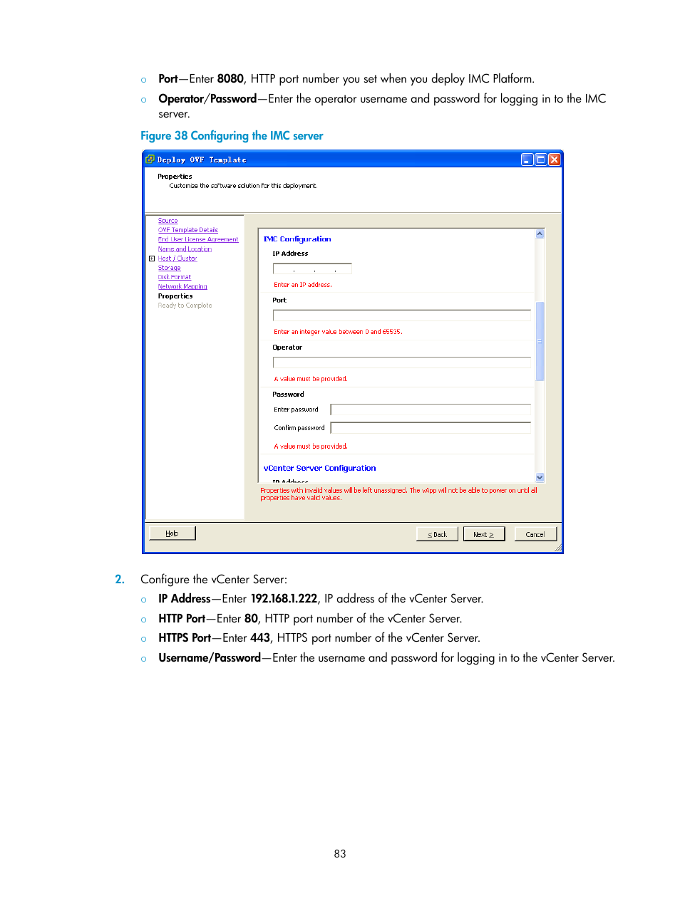 H3C Technologies H3C Intelligent Management Center User Manual | Page 91 / 105