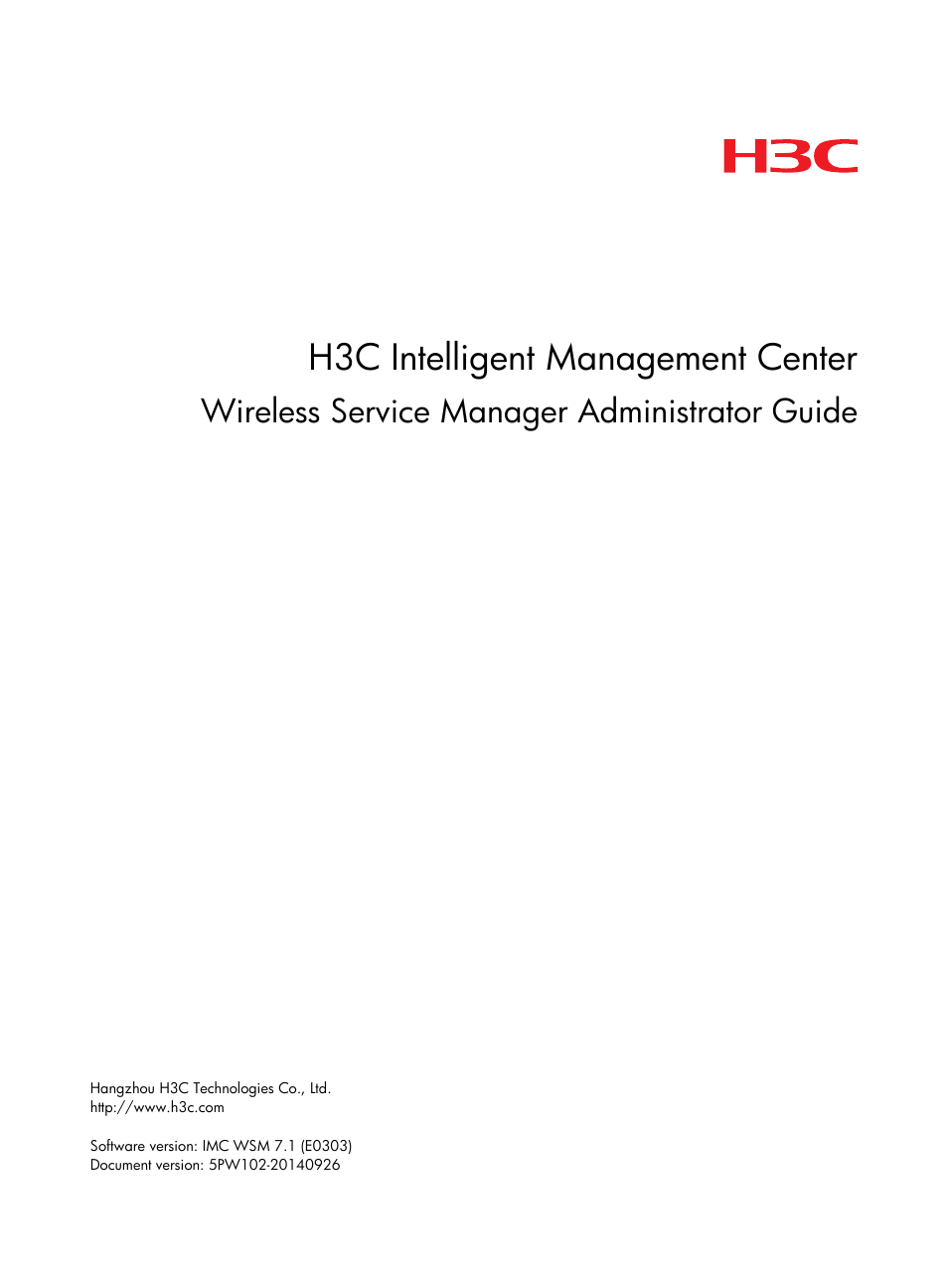 H3C Technologies H3C Intelligent Management Center User Manual | 751 pages