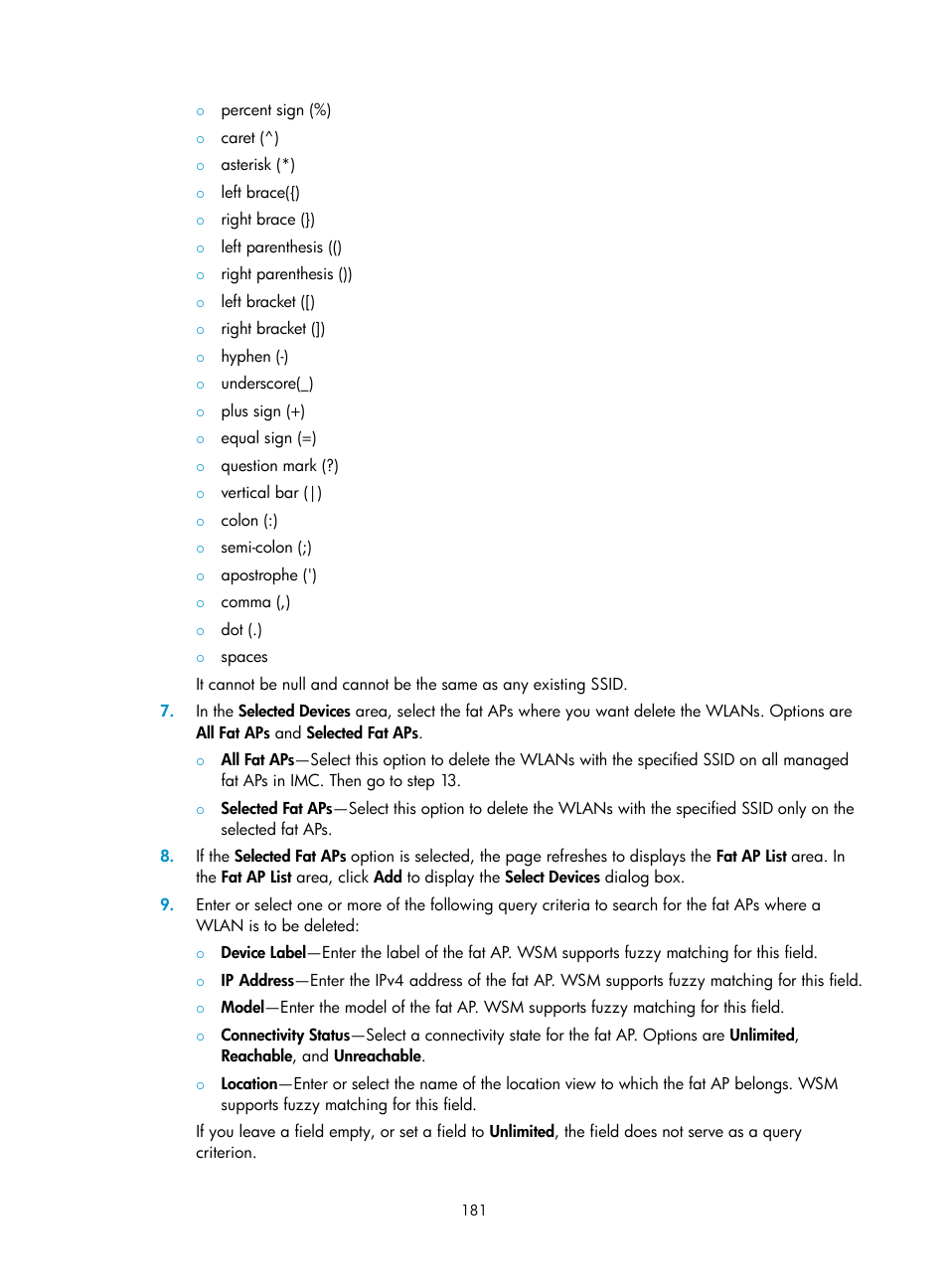 H3C Technologies H3C Intelligent Management Center User Manual | Page 203 / 751