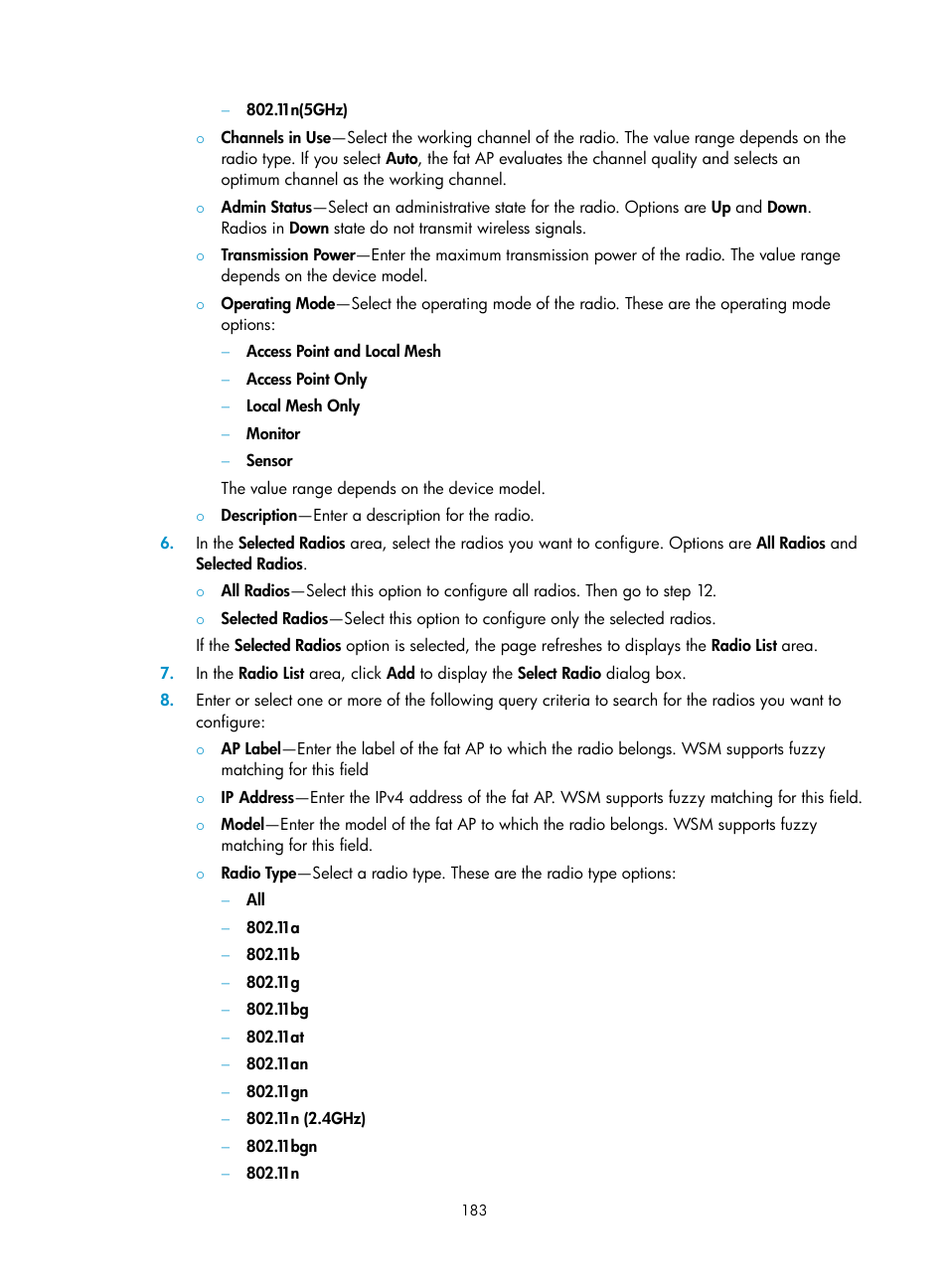 H3C Technologies H3C Intelligent Management Center User Manual | Page 205 / 751