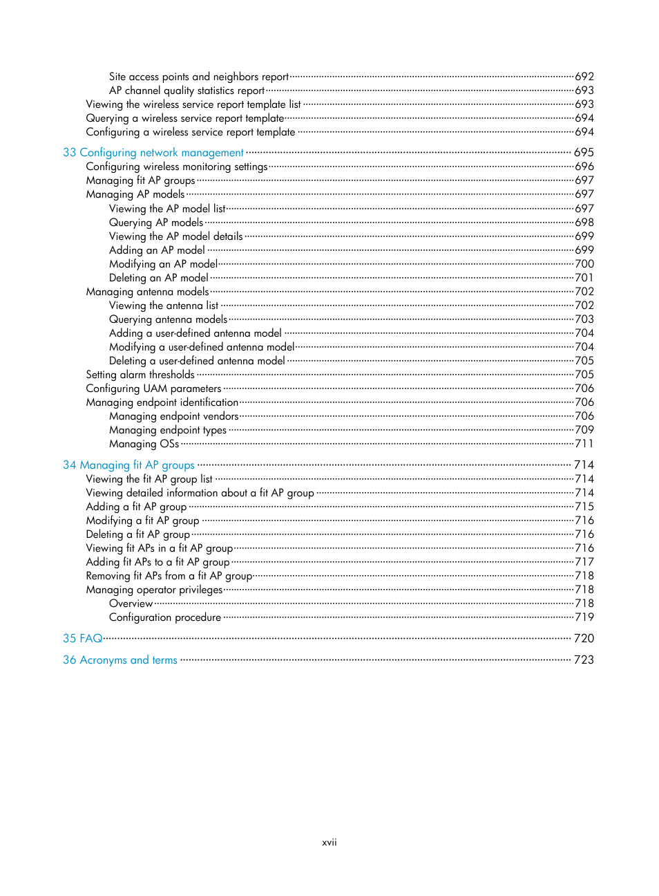 H3C Technologies H3C Intelligent Management Center User Manual | Page 22 / 751