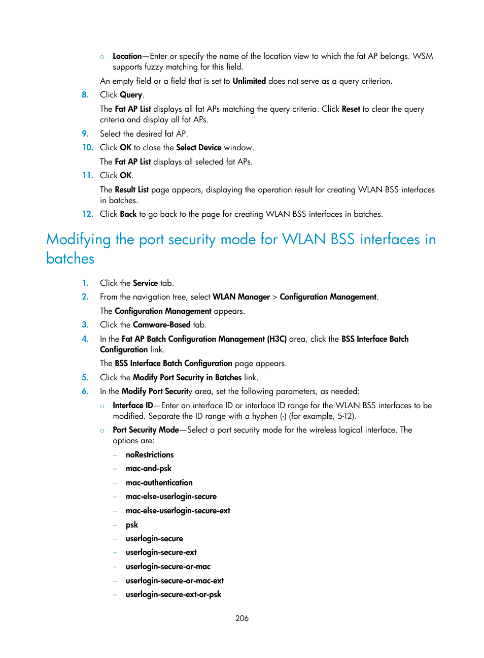 H3C Technologies H3C Intelligent Management Center User Manual | Page 228 / 751