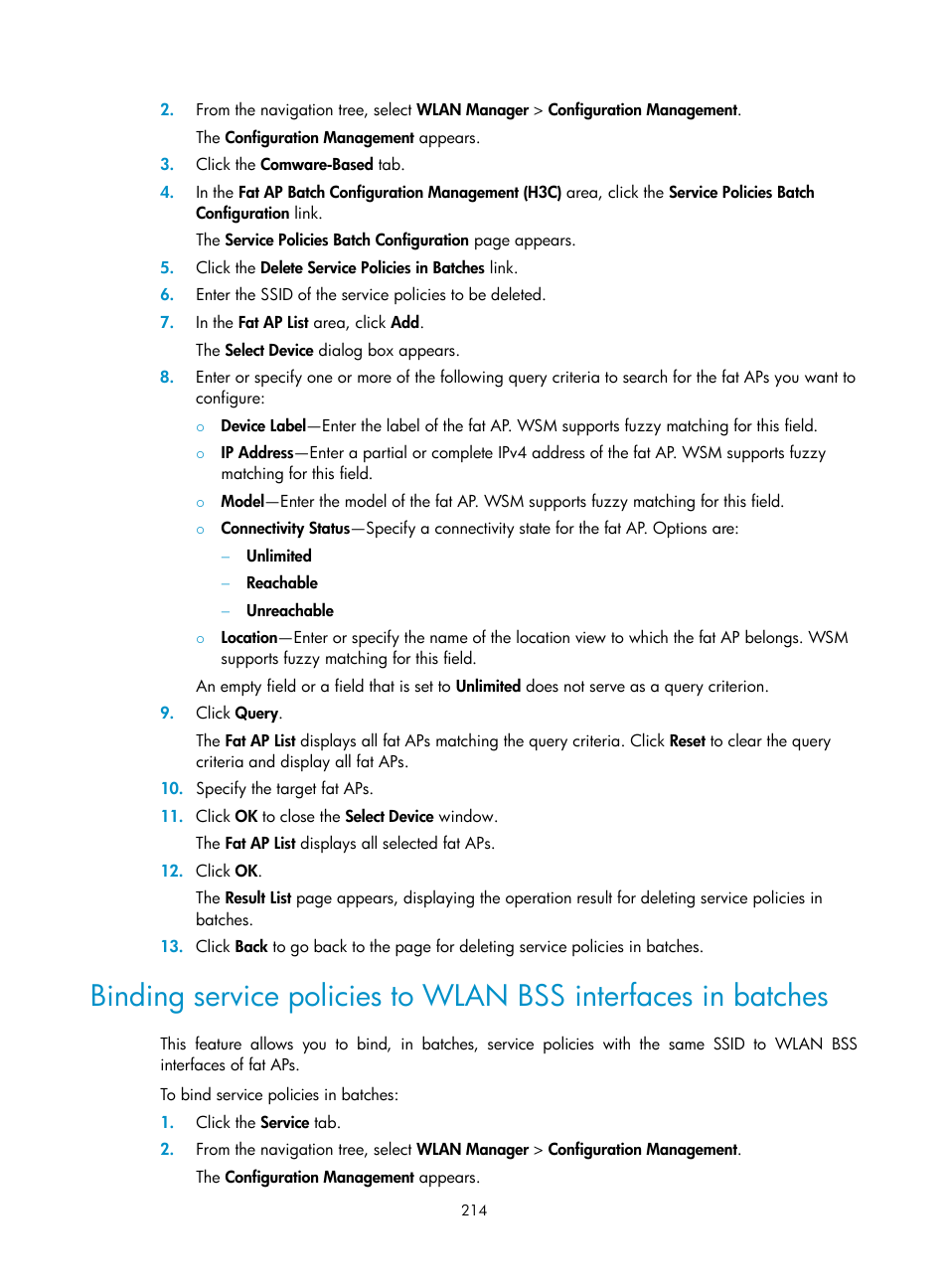 H3C Technologies H3C Intelligent Management Center User Manual | Page 236 / 751