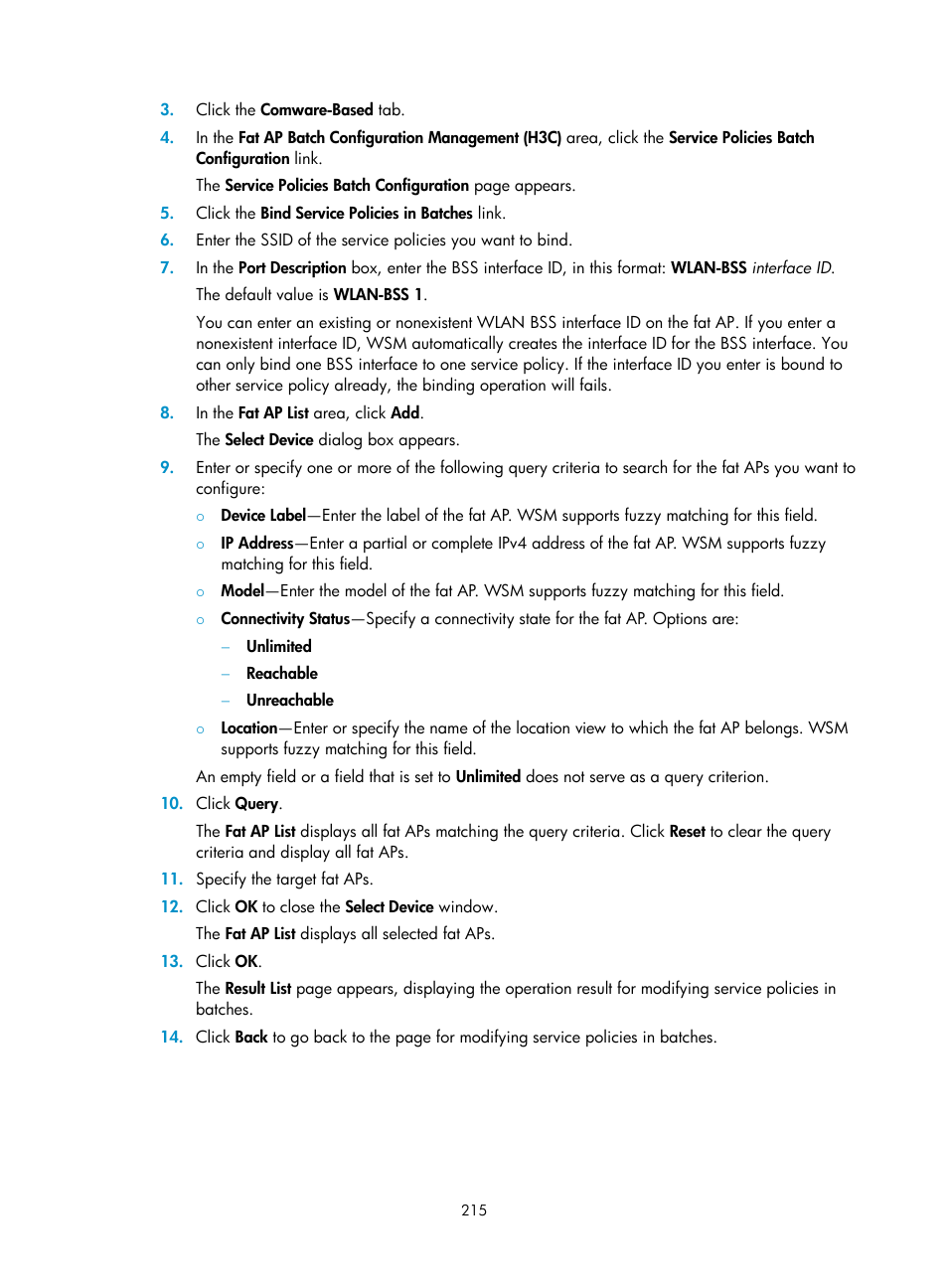 H3C Technologies H3C Intelligent Management Center User Manual | Page 237 / 751