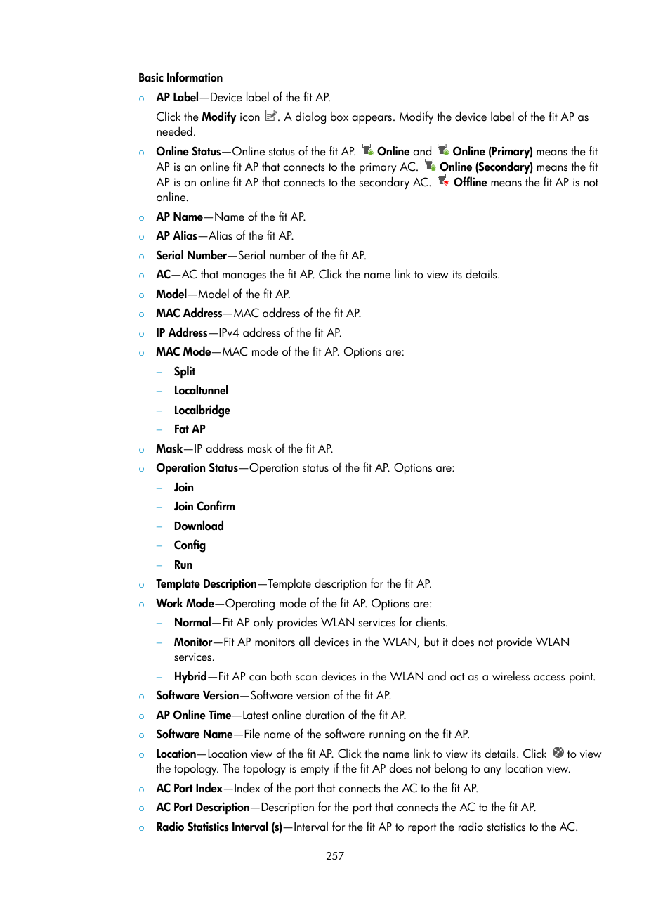 H3C Technologies H3C Intelligent Management Center User Manual | Page 279 / 751