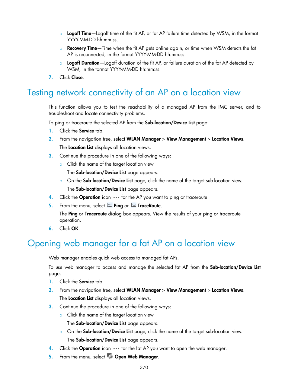 H3C Technologies H3C Intelligent Management Center User Manual | Page 392 / 751