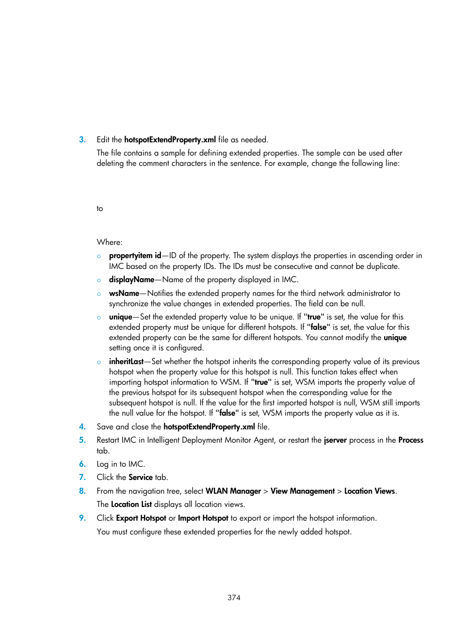 H3C Technologies H3C Intelligent Management Center User Manual | Page 396 / 751