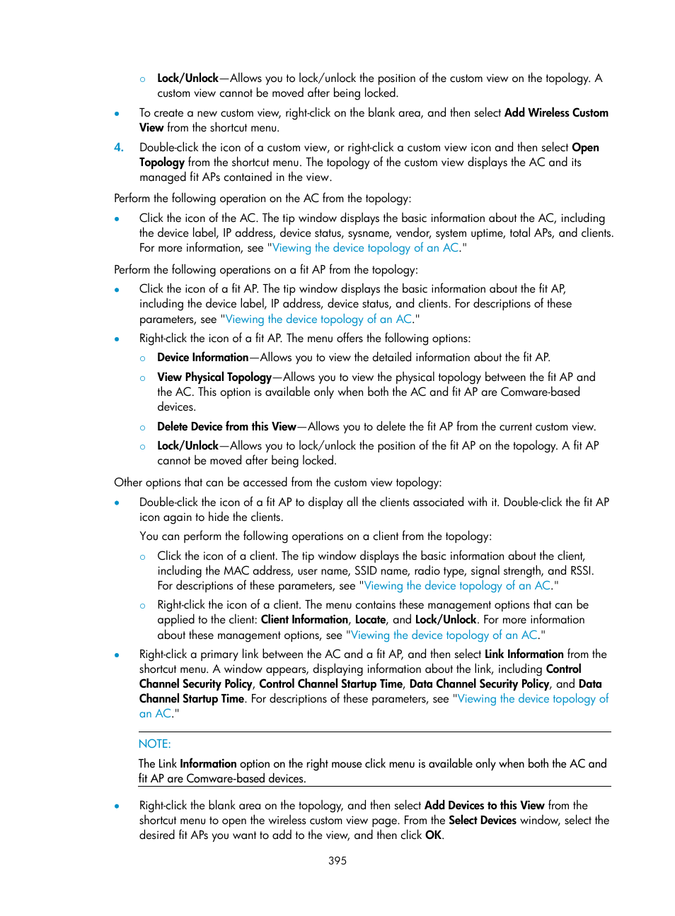 H3C Technologies H3C Intelligent Management Center User Manual | Page 417 / 751