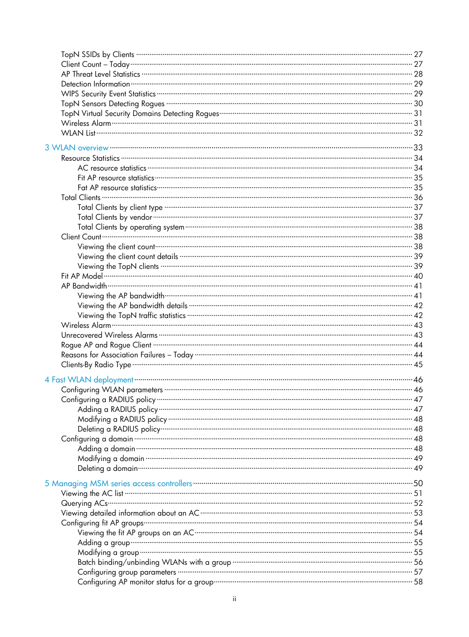 H3C Technologies H3C Intelligent Management Center User Manual | Page 7 / 751