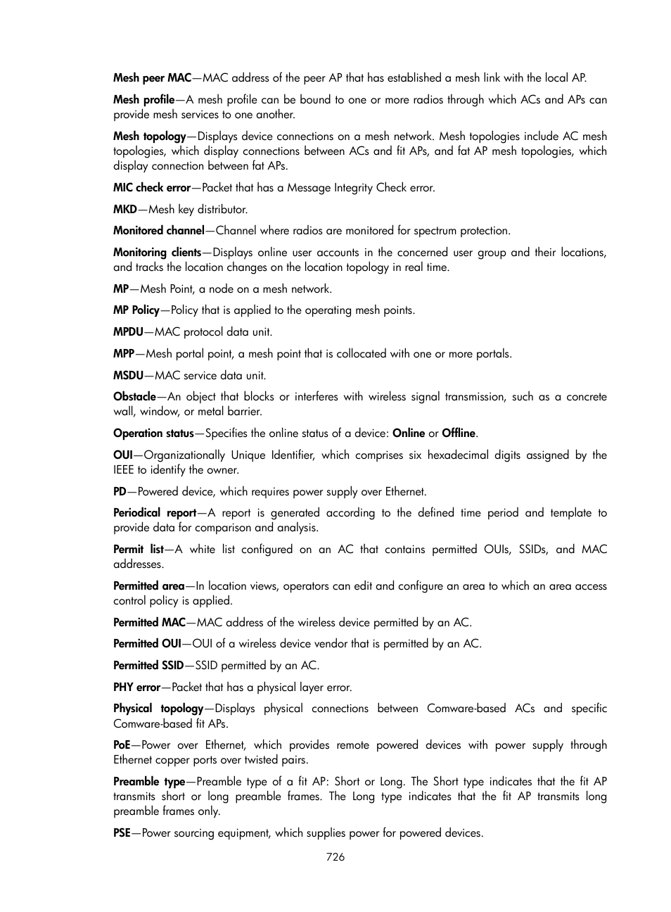 H3C Technologies H3C Intelligent Management Center User Manual | Page 748 / 751