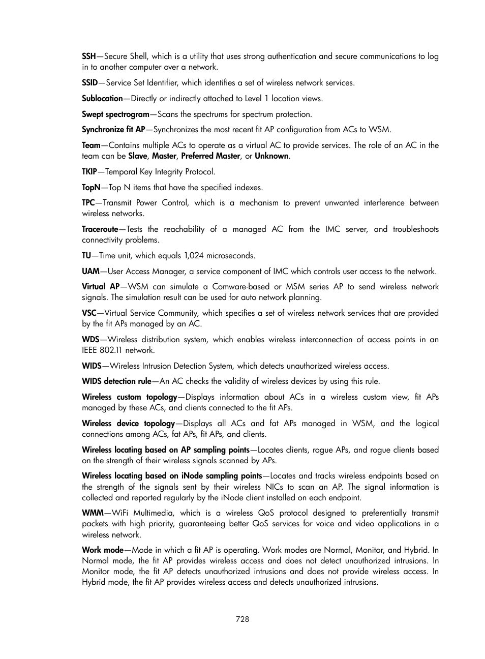 H3C Technologies H3C Intelligent Management Center User Manual | Page 750 / 751