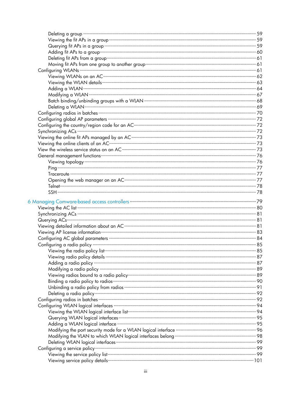 H3C Technologies H3C Intelligent Management Center User Manual | Page 8 / 751