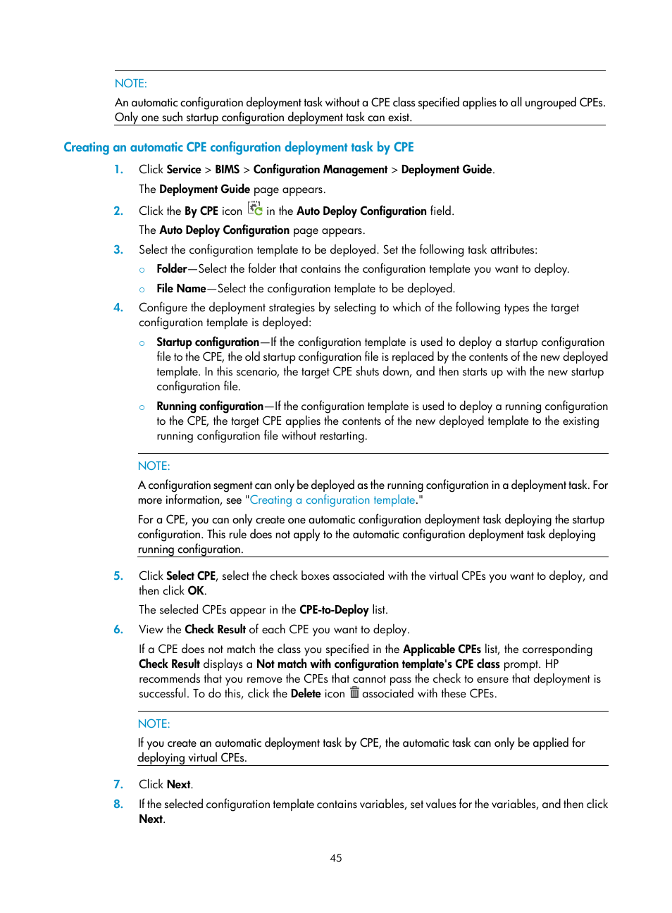 H3C Technologies H3C Intelligent Management Center User Manual | Page 54 / 139