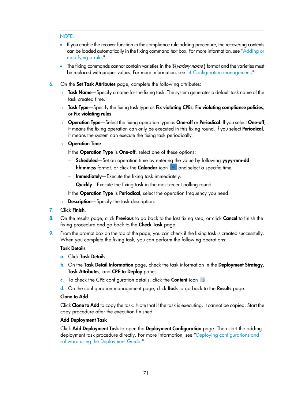 H3C Technologies H3C Intelligent Management Center User Manual | Page 80 / 139