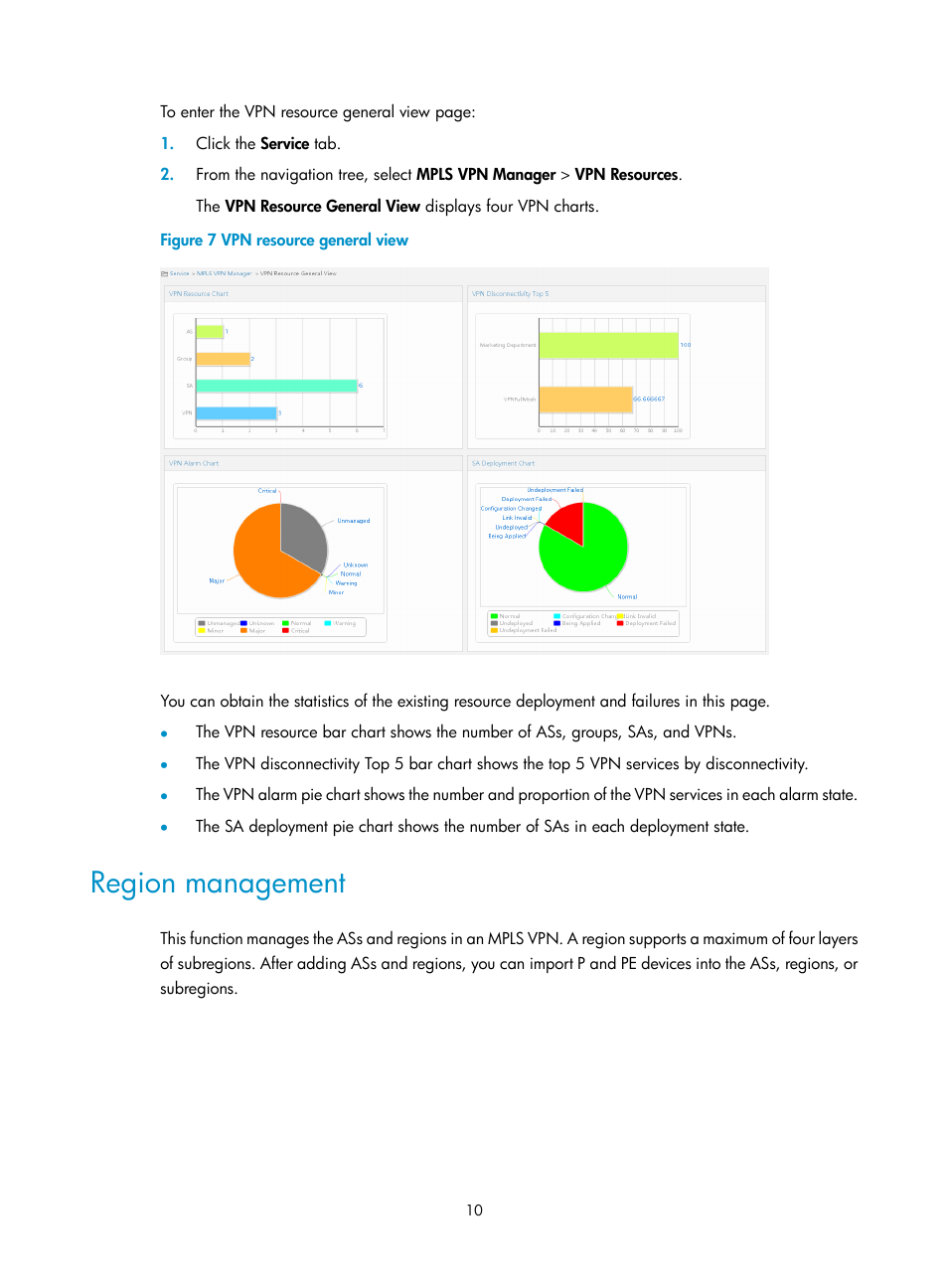 Region management | H3C Technologies H3C Intelligent Management Center User Manual | Page 20 / 273