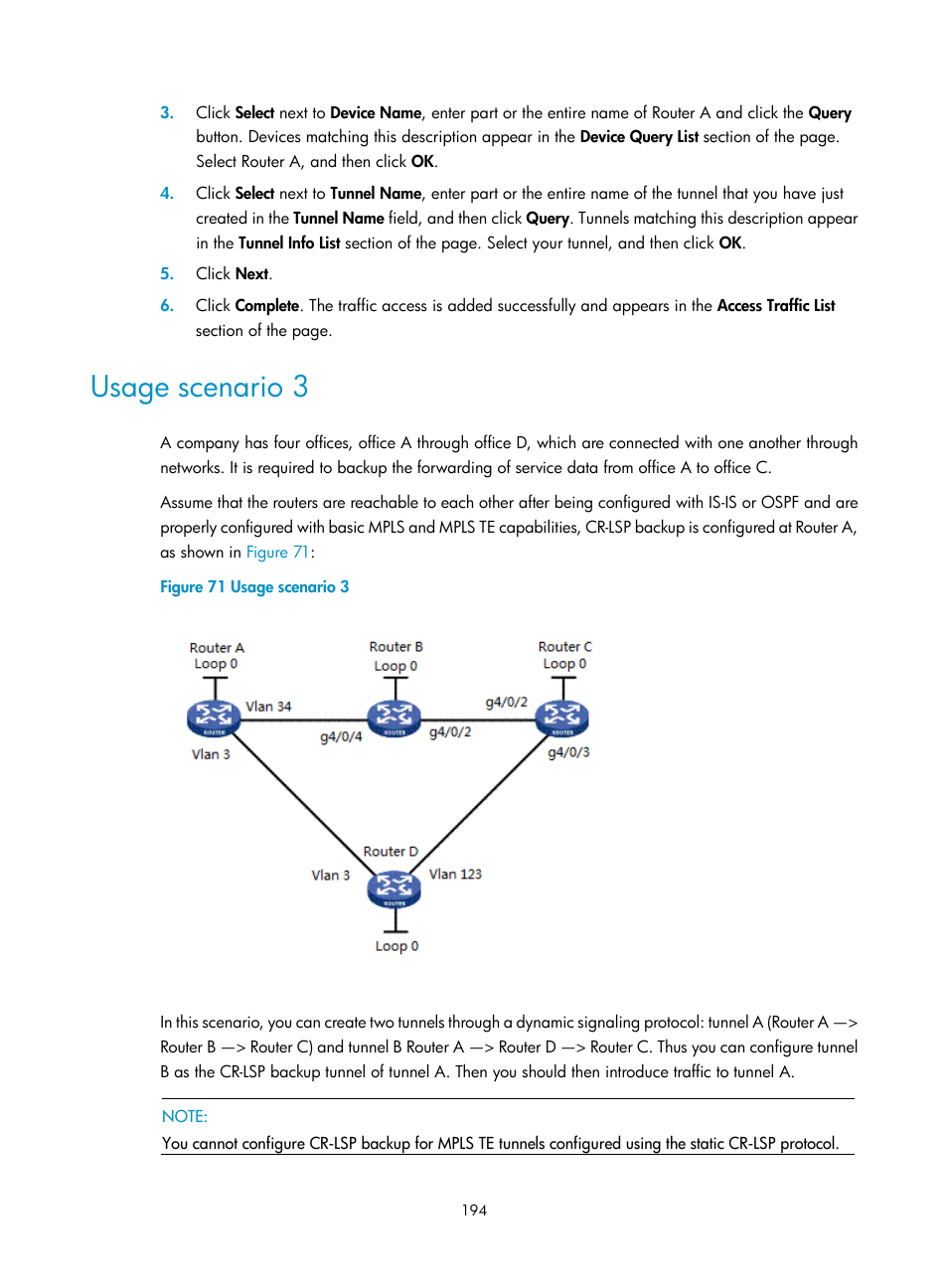 Usage scenario 3 | H3C Technologies H3C Intelligent Management Center User Manual | Page 204 / 273