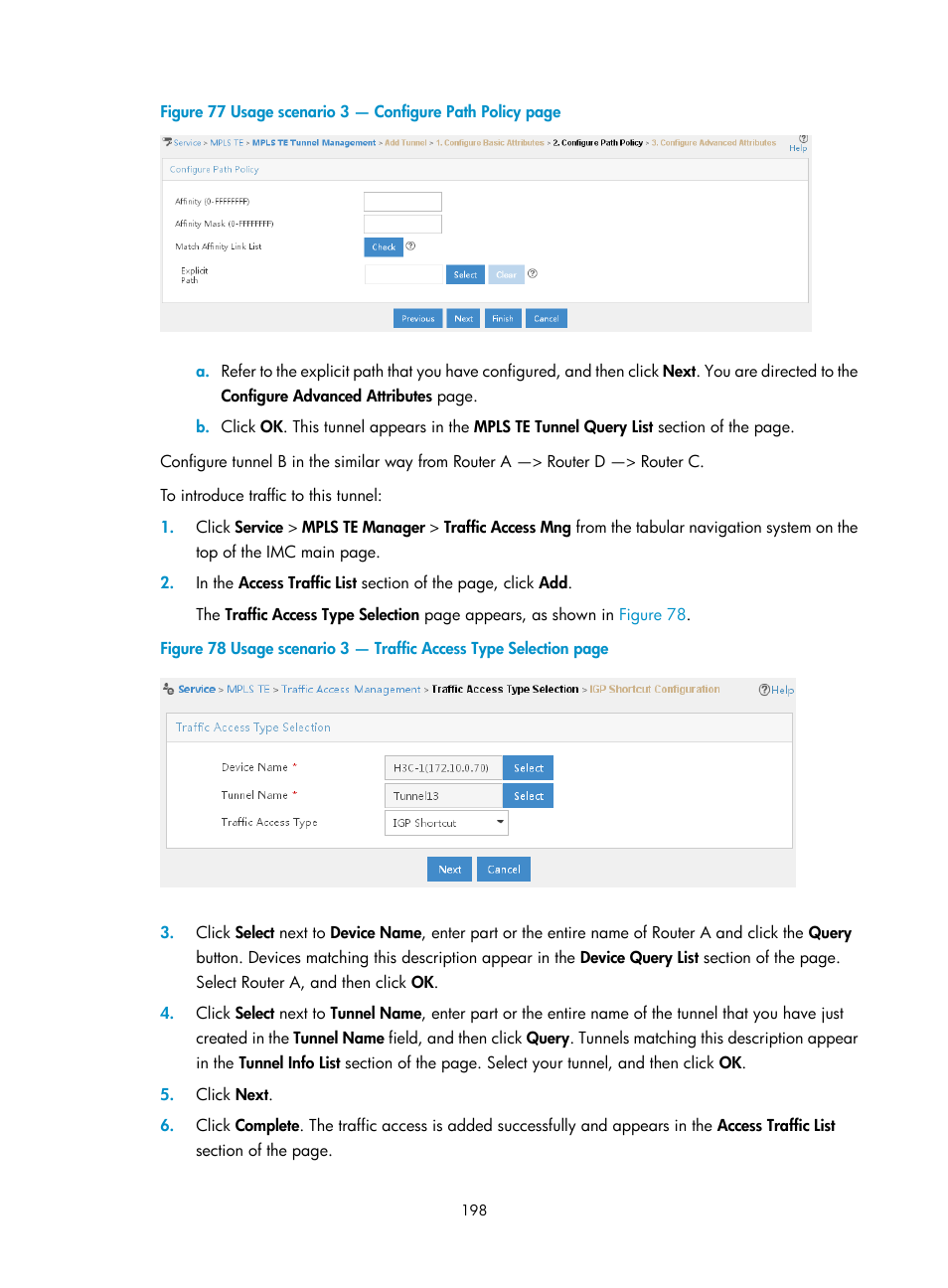 Figure 77 | H3C Technologies H3C Intelligent Management Center User Manual | Page 208 / 273