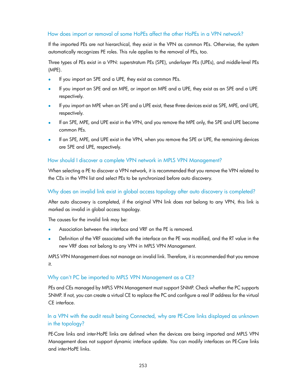 H3C Technologies H3C Intelligent Management Center User Manual | Page 263 / 273