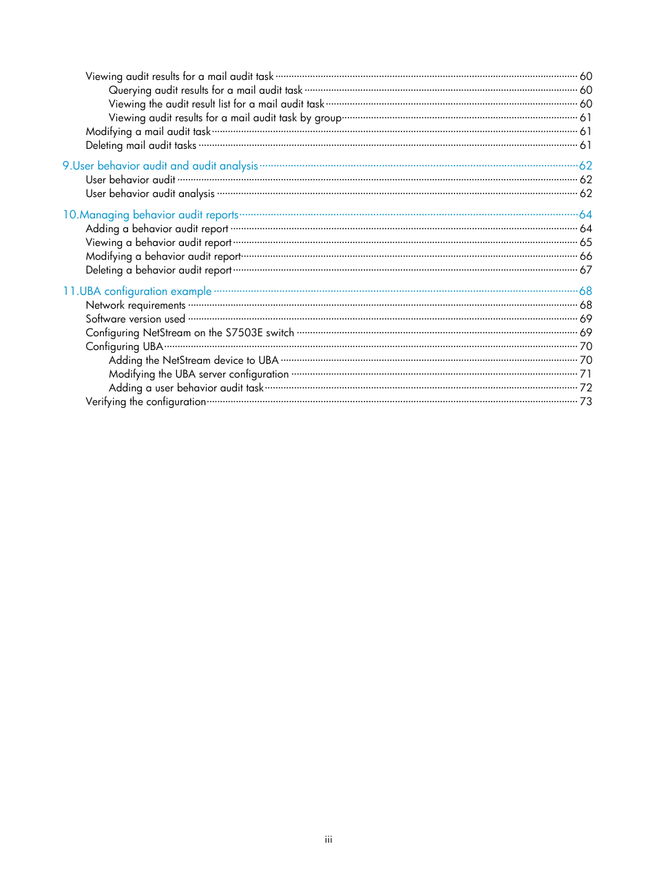 H3C Technologies H3C Intelligent Management Center User Manual | Page 9 / 84