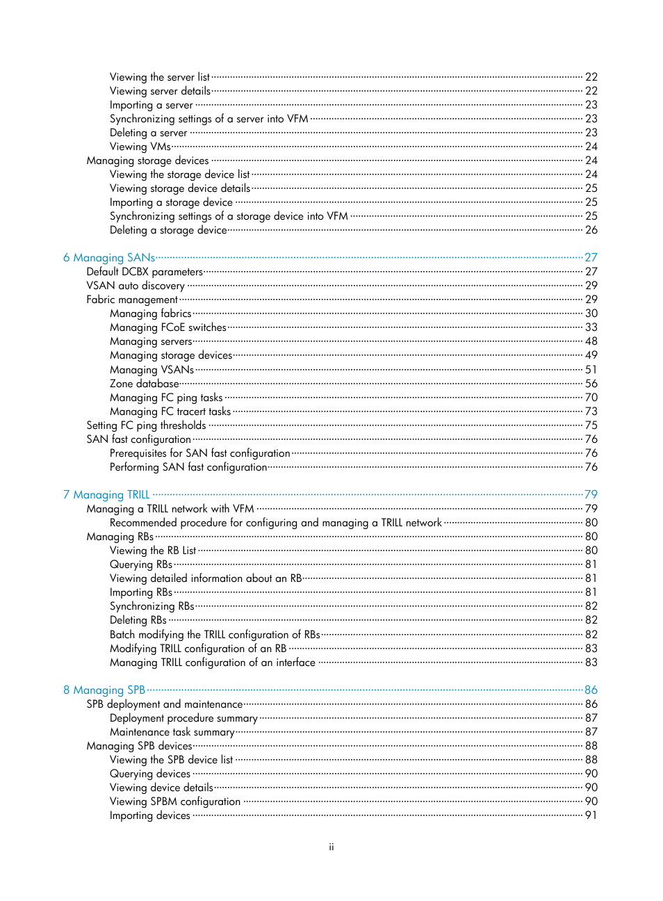 H3C Technologies H3C Intelligent Management Center User Manual | Page 7 / 160