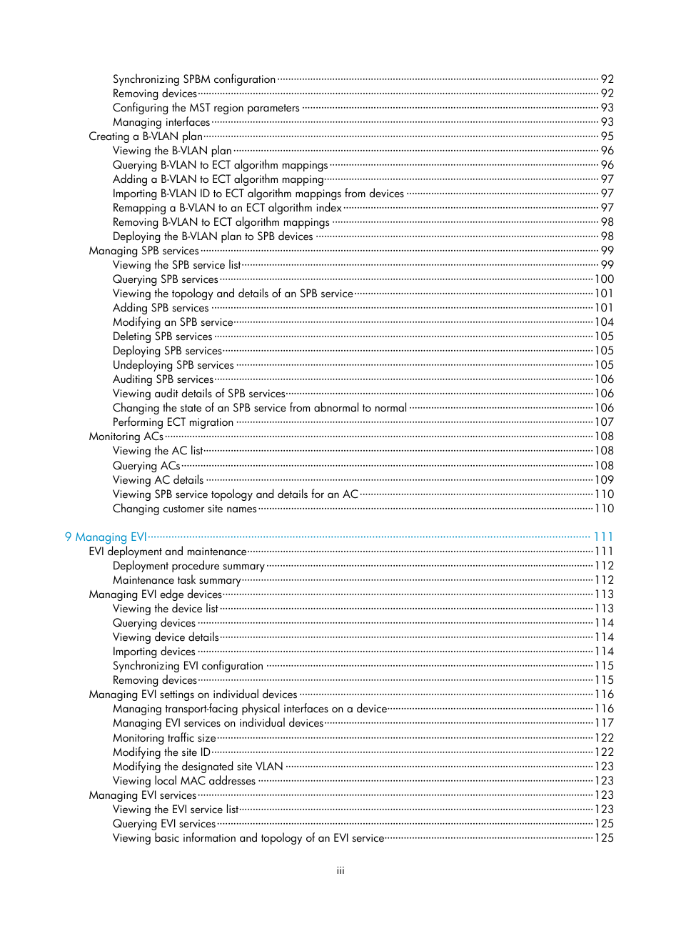 H3C Technologies H3C Intelligent Management Center User Manual | Page 8 / 160