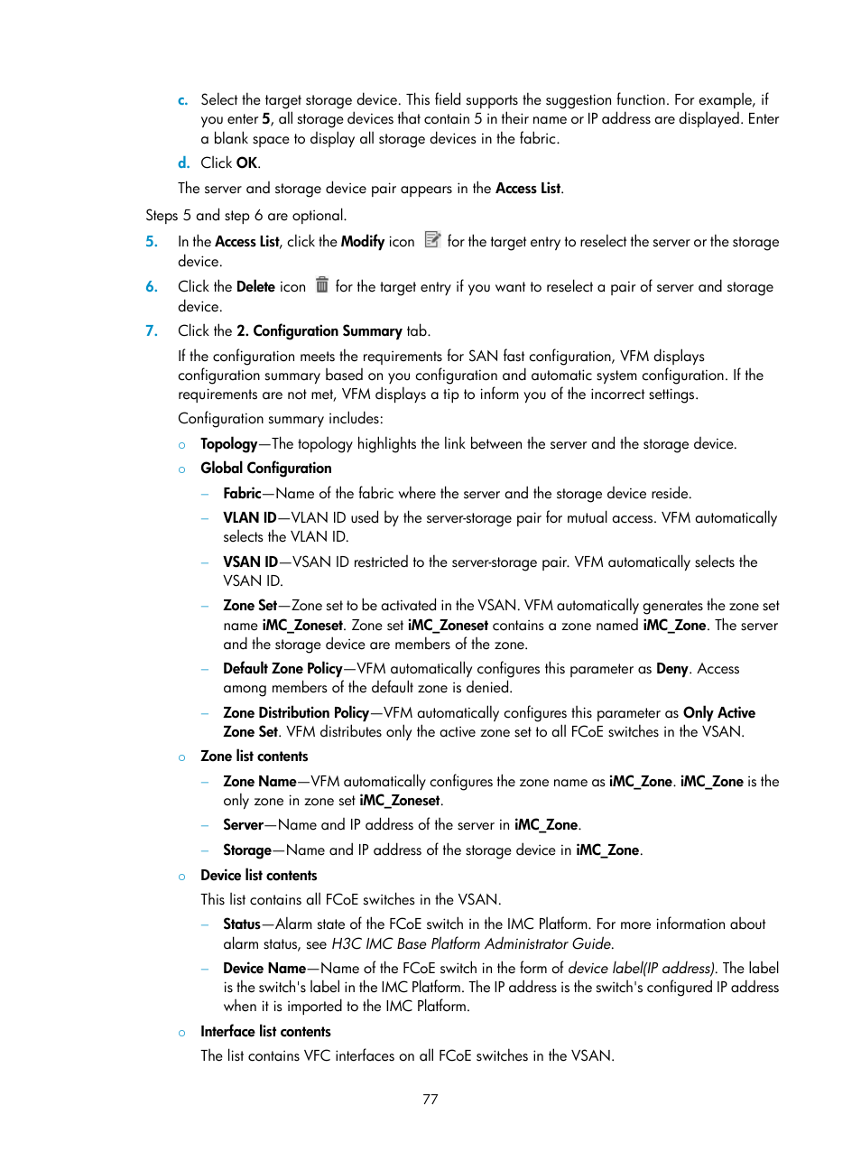 H3C Technologies H3C Intelligent Management Center User Manual | Page 86 / 160