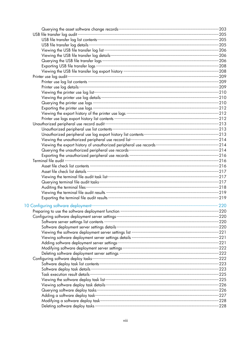 H3C Technologies H3C Intelligent Management Center User Manual | Page 14 / 327