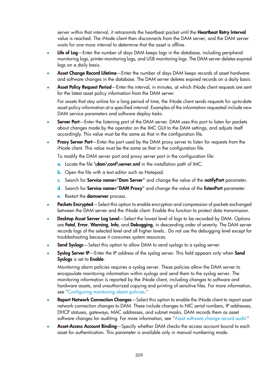 H3C Technologies H3C Intelligent Management Center User Manual | Page 325 / 327