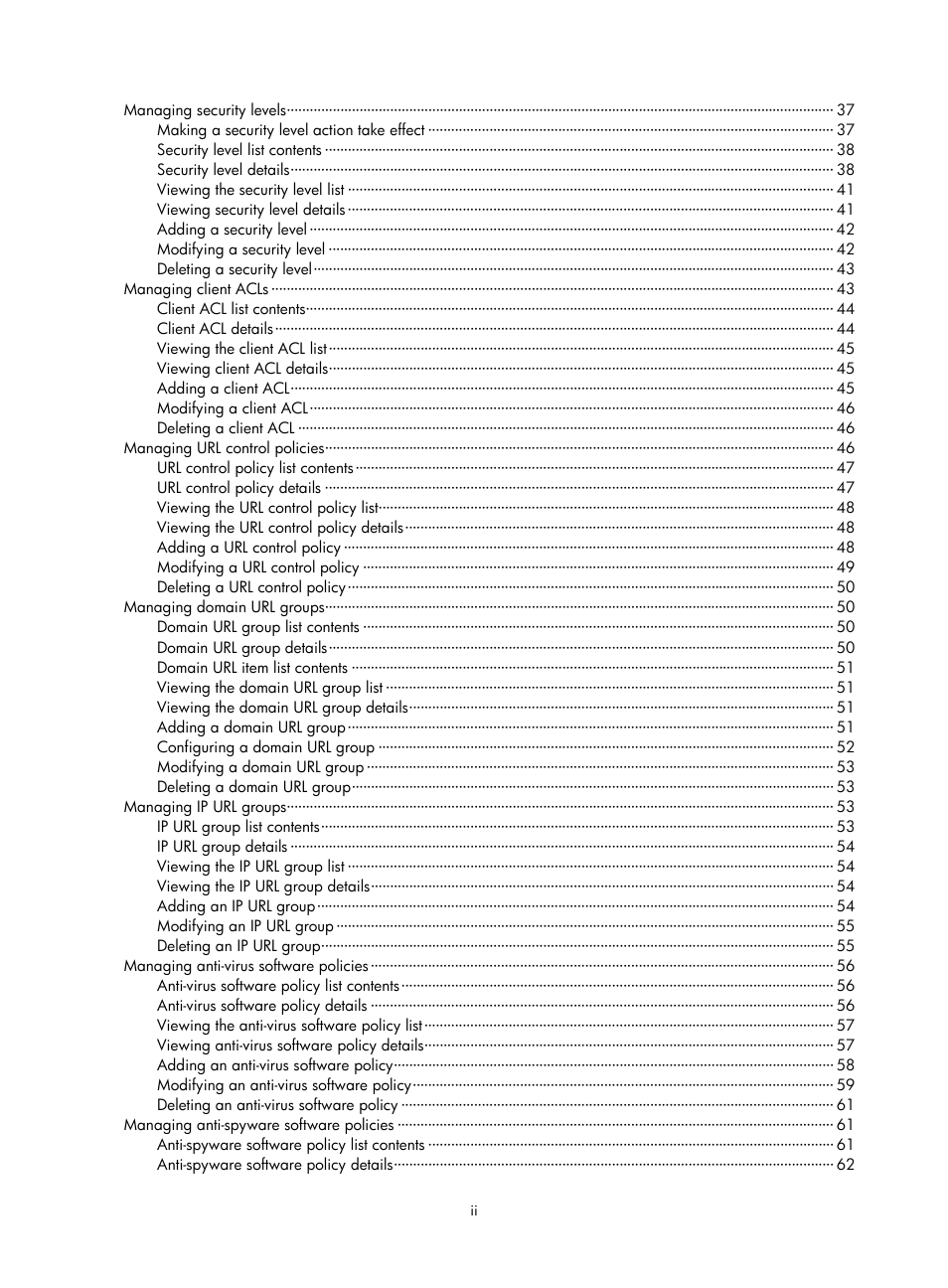 H3C Technologies H3C Intelligent Management Center User Manual | Page 8 / 327