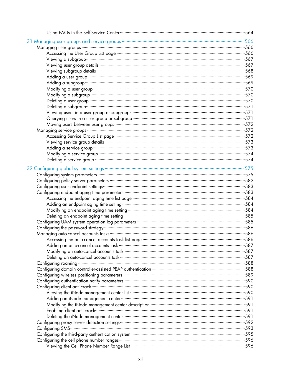 H3C Technologies H3C Intelligent Management Center User Manual | Page 17 / 641
