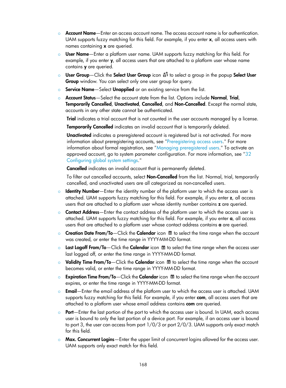 H3C Technologies H3C Intelligent Management Center User Manual | Page 186 / 641