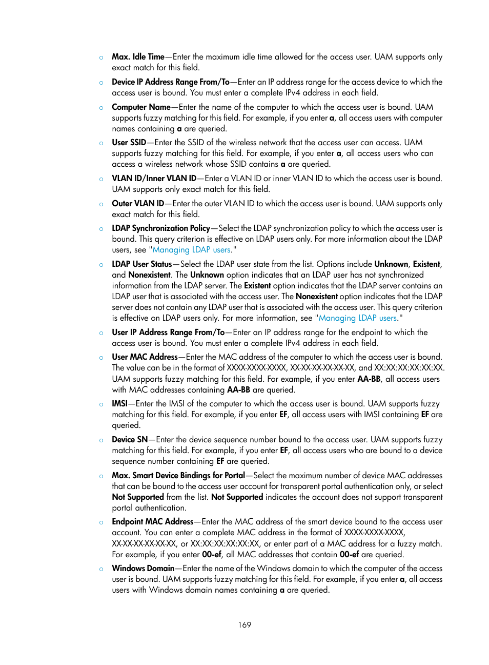 H3C Technologies H3C Intelligent Management Center User Manual | Page 187 / 641