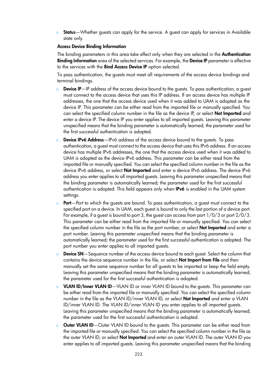 H3C Technologies H3C Intelligent Management Center User Manual | Page 241 / 641