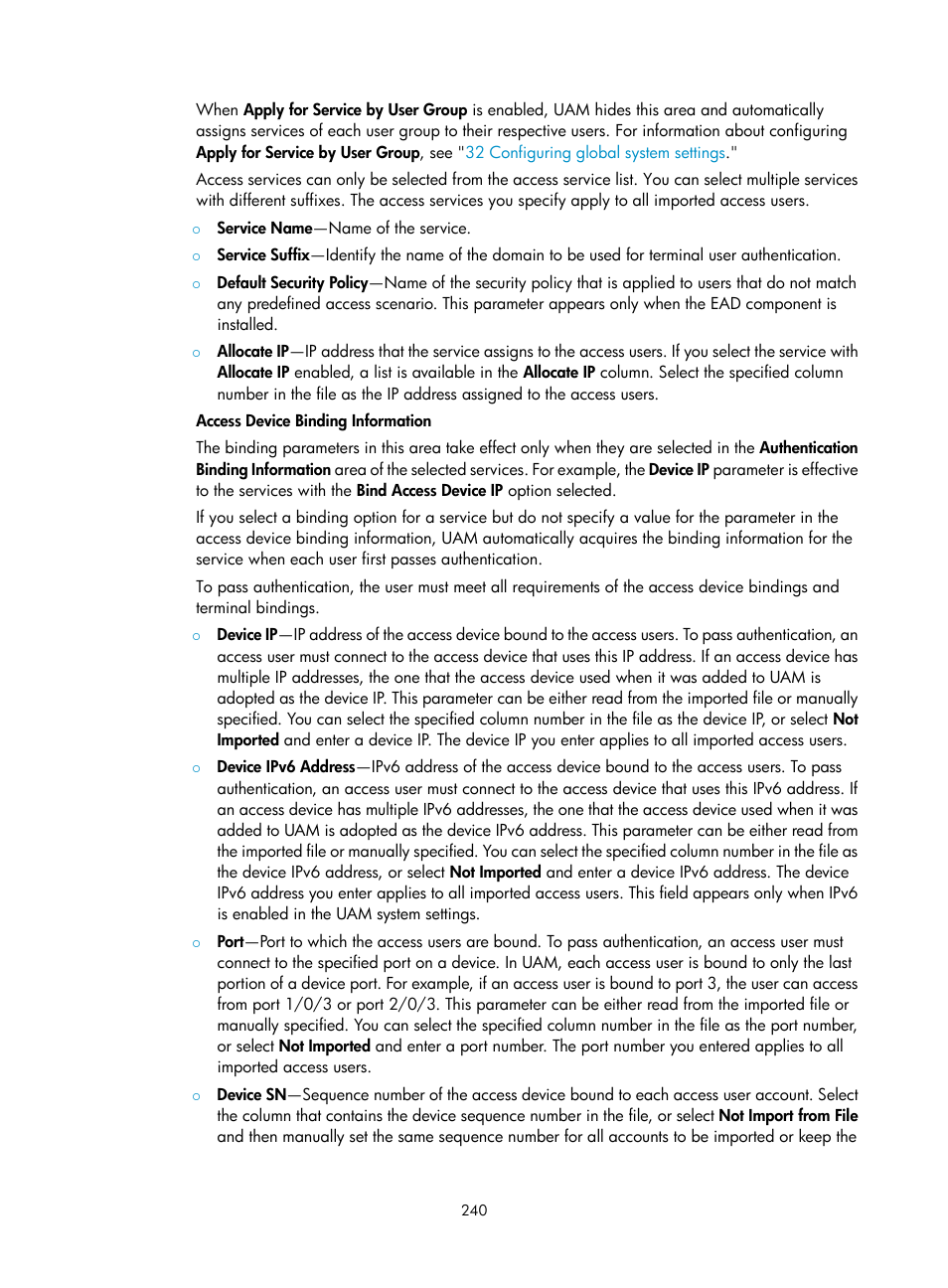 H3C Technologies H3C Intelligent Management Center User Manual | Page 258 / 641