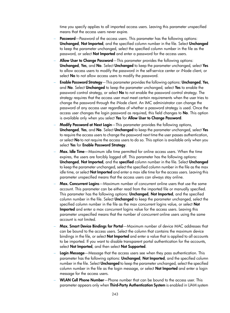 H3C Technologies H3C Intelligent Management Center User Manual | Page 261 / 641