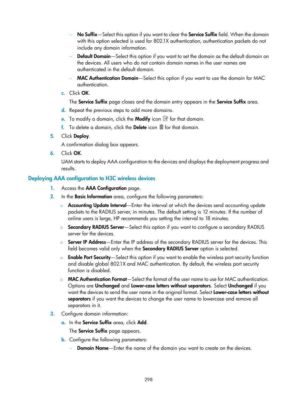 H3C Technologies H3C Intelligent Management Center User Manual | Page 316 / 641