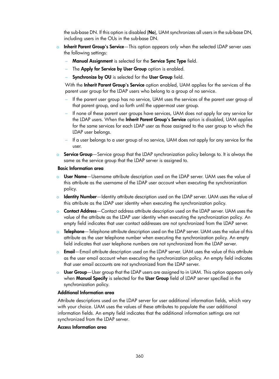H3C Technologies H3C Intelligent Management Center User Manual | Page 378 / 641
