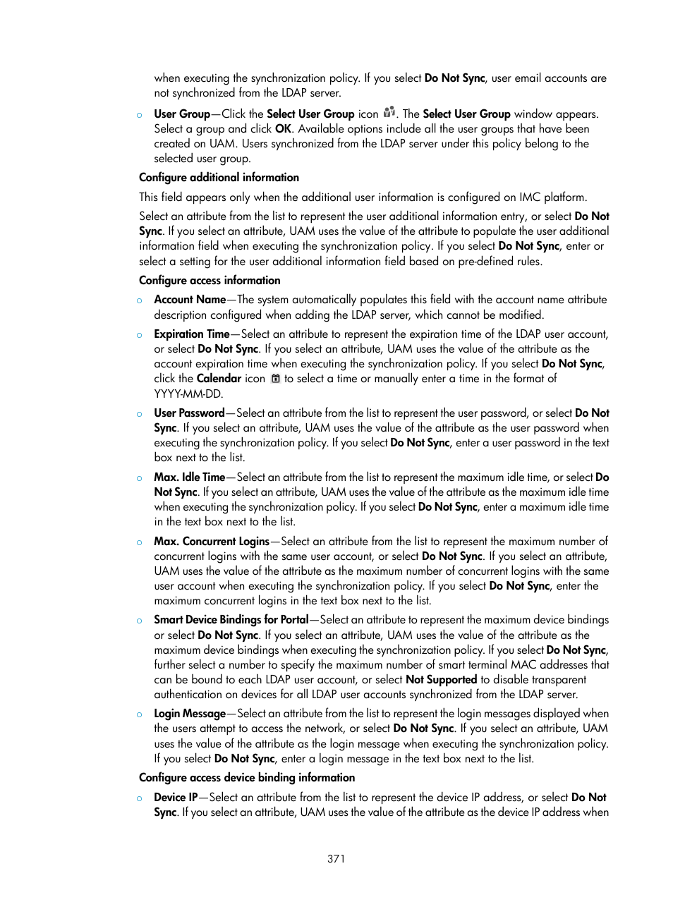 H3C Technologies H3C Intelligent Management Center User Manual | Page 389 / 641